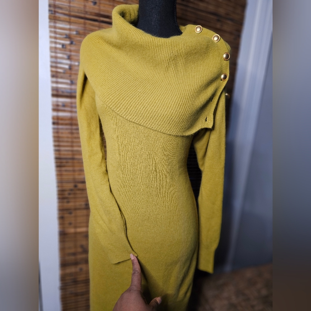 Outlander Green Sweater Dress - Picture 5 of 10